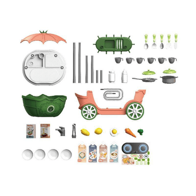 4 in 1 Surprise Kitchen Trolley For Kids